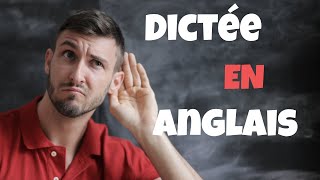 Dictée En Anglais  Prétérit [upl. by Derwin]