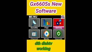 Gx6605s Hw203 New Software Updateupgrade by USB tricks viralshort [upl. by Debarath271]