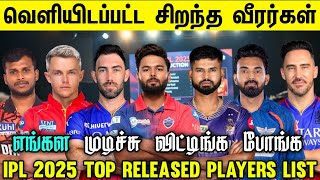 Top released players Ipl 2025  IPL 2025  kl Rahul  Rishabh pant  Maxwell  Ipl 2025 tamil [upl. by Nahtanaj]