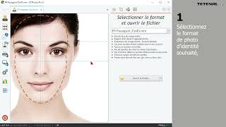 Logiciel dIdentité ID Photos Pro 8 avec fonction ePhoto  agrée ANTS  Tetenal [upl. by Nylecaj]
