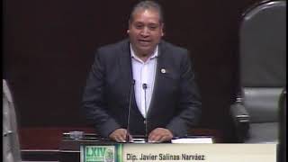 Dip Javier Salinas PRD  Iniciativas [upl. by Hafeetal]