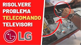 Risolvere il PROBLEMA del WIFI e del TELECOMANDO sui TELEVISORI LG [upl. by Ohare]