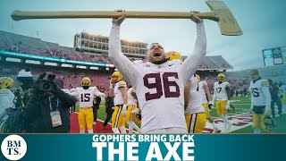 Gophers beat Wisconsin to take back Paul Bunyans Axe [upl. by Ecienaj]