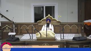 Gurdwara Sahib Fremont Morning Diwan 20241114 [upl. by Zsa]