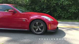 RARE Nissan NISMO 350z LOUD Tomei Titanium Exhaust Start up Revs Flybys PURE VQ35 sound [upl. by Abisha675]