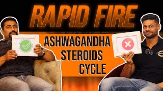 RAPID FIRE ROUND WITH AKSHAY CHOPRA  EPISODE1 bodybuilding fitness health podcast [upl. by Teerprah]