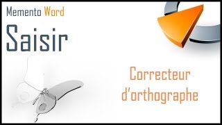 Le correcteur dorthographe de Word  Formation Word Marseille [upl. by Tare]