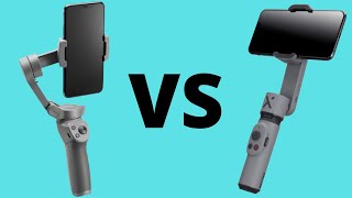 DJI Osmo Mobile 3 VS Zhiyun SmoothX [upl. by Yarehs]