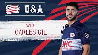 Carles Gil Answers Fan Questions [upl. by Anu241]