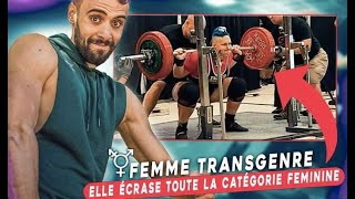 Cette femme transgenre bat le record du monde en powerlifting  le cas Anne Andres [upl. by Leind]