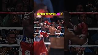 Iron mike now Vs in prime  ultimate knockouts 😈⚡boxing shorts miketyson [upl. by Ilocin538]