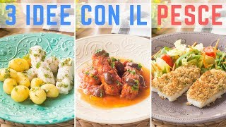 3 Idee con il Pesce Surgelato  In Umido  Gratinato al Forno  Al Vapore  55Winston55 [upl. by Refinej]