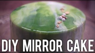 How to Make a Mirror Glazed Entremet Cake  DIY [upl. by Ettolrahs]