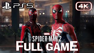 SPIDERMAN 2 PS5  FULL GAME Walkthrough No Commentary 4K 60FPS [upl. by Anaerb870]