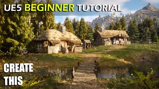 Unreal Engine 5 Beginner Tutorial  UE5 Starter Course [upl. by Nyram706]