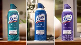 Lysol Air Sanitizer  Erase the Trace [upl. by Mya79]