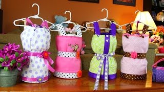 Dress Diaper Cake How To Make [upl. by Anairb166]