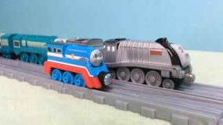 Thomas amp Friends Streamlined Thomas and Shooting Star Gordon [upl. by Melany756]