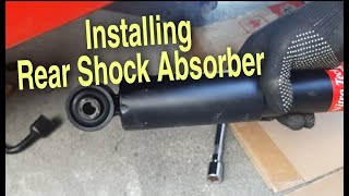 Replacing Rear Shock Absorber [upl. by Akessej]