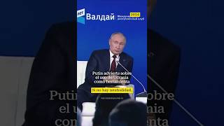 Punto clave para la paz entre Rusia y Ucrania según Putinputin presidenteruso presidente armas [upl. by Adolphe165]