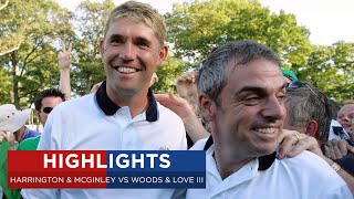 Woods amp Love III vs Harrington amp McGinley  Extended Highlights  2004 Ryder Cup [upl. by Lourie]