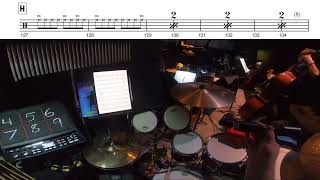 Matilda  Miracle Follow Along  Percussion [upl. by Hansel39]