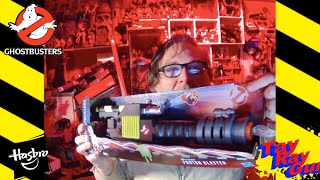 New Ghostbusters Toy Hasbro Ghostbusters Frozen Empire Zap and Blast Proton Blaster review [upl. by Hunfredo]