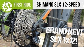 TESTED  Shimano Has A New 12Speed SLX Groupset [upl. by Eidnam]