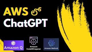 GenAI updates on AWS  ChatGPT  GBard  BedRock  CodeWhisperer  Amazon Q RakeshTaninki [upl. by Zadack]