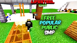 🚀 New Best Public Lifesteal Smp Server For Minecraft  Java  Pocket  247 Online  Free To Join 💥 [upl. by Adranoel]