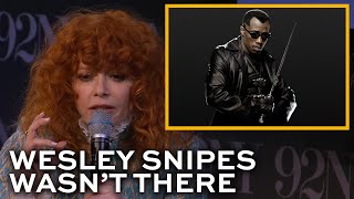 Natasha Lyonne says Wesley Snipes wasnt around much on BLADE TRINITY [upl. by Nnuahs]