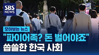 quot파이어족 돈 벌어야죠quot 달라진 사람들…씁쓸한 현실  SBS  모아보는 뉴스 [upl. by Asiulairam]