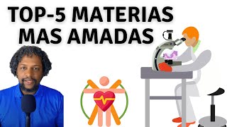 TOP 5 DE LAS ASIGNATURAS MÁS AMADA POR LOS ESTUDIANTES [upl. by Stich]