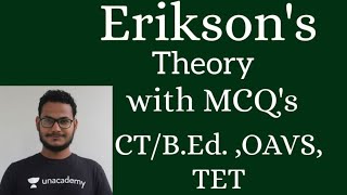 Eriksons Theory of Development with MCQs  Exploring Goals [upl. by Janyte641]