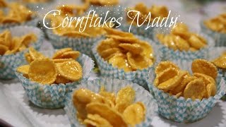 KUIH RAYA  CORNFLAKES MADU [upl. by Ymarej144]