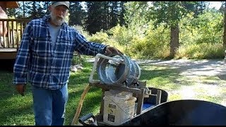 Alans DIY Bucket Trommel Clay Buster Wash Plant Prototype [upl. by Ssalguod]