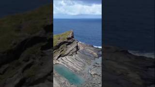 Magasang rock formation view shortsvideo drone dronevideo island [upl. by Ty]