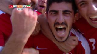 2017 07 25 FOTBALL MANS TURKEY IRAN HIGHLIGHTS DEAFLYMPICS2017 [upl. by Aticilef953]