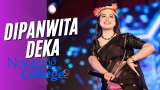 Rosoki Posoki  Dipanwita deka Nowgong College Freshers 2024  Live show [upl. by Kisung414]