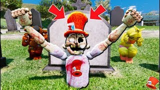 ZOMBIE REDHATTER ANIMATRONIC GTA 5 Mods FNAF RedHatter [upl. by Wulfe]