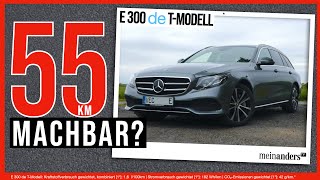 Mercedes E 300 de Sind 55 km überhaupt machbar I 4k I 2020 [upl. by Kriste]