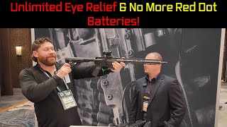 Unlimited Eye Relief amp No More Red Dot Batteries From Primary Arms  SHOT Show 2024 [upl. by Ynnor]