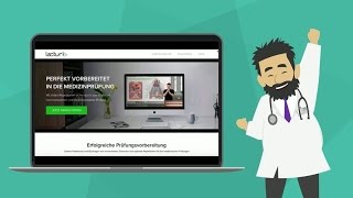 Online Medizin Repetitorium  Medizin lernen mit Lecturio [upl. by Ennirac]