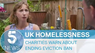 Warning of new wave of homelessness in England when eviction ban ends  5 News [upl. by Ambrosio]