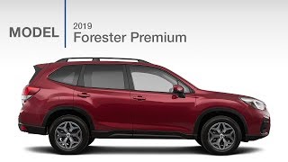 2019 Subaru Forester Premium  Model Review [upl. by Adnohs279]