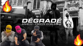 FIRST TIME Reacting To ASHE 22 feat Freeze Corleone 667  DÉGRADÉ UK REACTION [upl. by Rednaxela987]