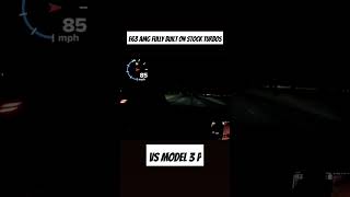 E63 AMG vs Tesla Model 3 Performance [upl. by Dranek]