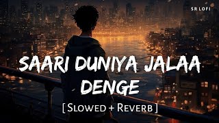 Saari Duniya Jalaa Denge Slowed  Reverb  Jaani B Praak  Animal  SR Lofi [upl. by Akemat]