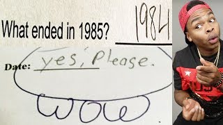 Funniest Kid Test Answers Part 21 [upl. by Ainocal]