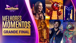 MELHORES MOMENTOS GRANDE FINAL  TEMPORADA 2  THE MASKED SINGER BRASIL [upl. by Luci]